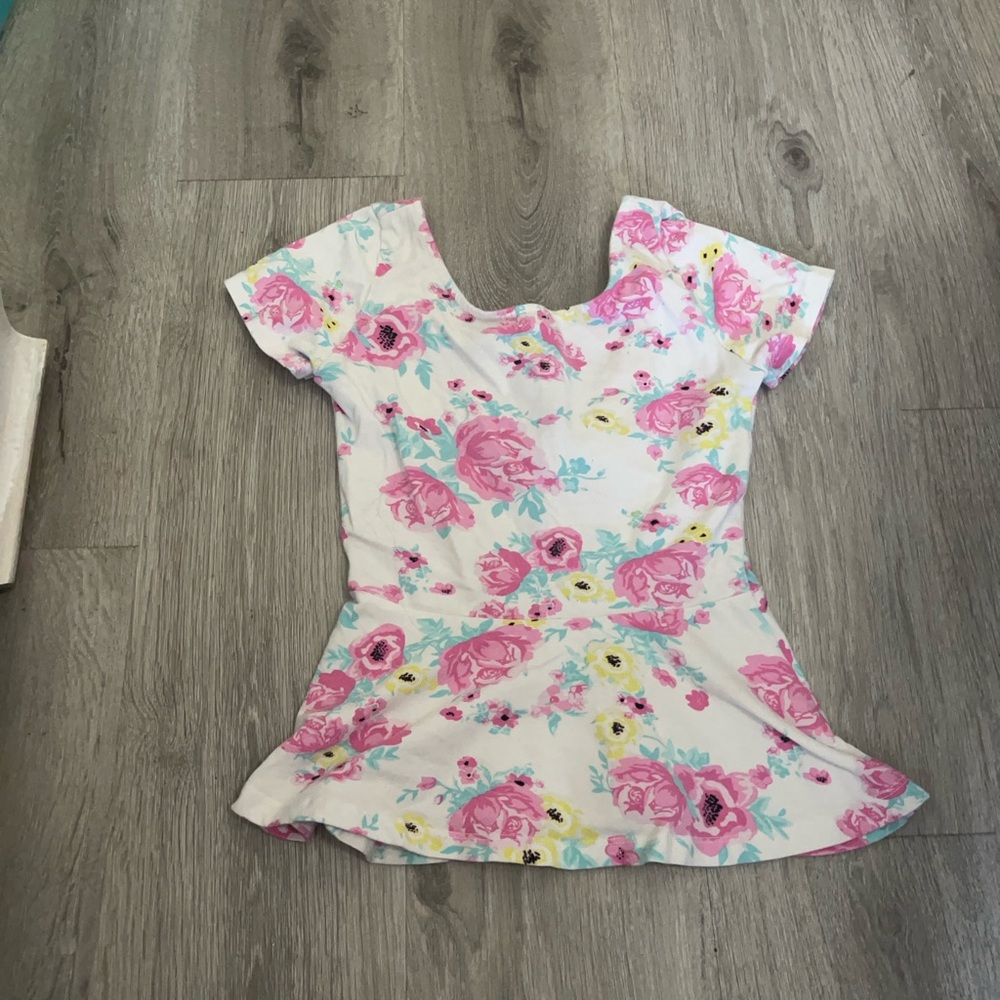 Floral Pink Top